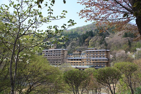 春爛漫　愛隣館　庭園